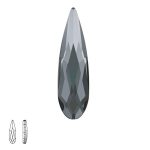 Swarovski Strass Crystal Silver Night 10 X 2.8mm