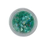 Nail Art Νιφάδες Green Shimmer