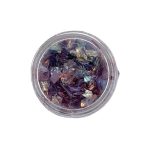 Nail Art Νιφάδες Violet Shimmer